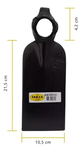 Enxadão Profissional Estreito Forjado Tarza 2,5 Com Cabo