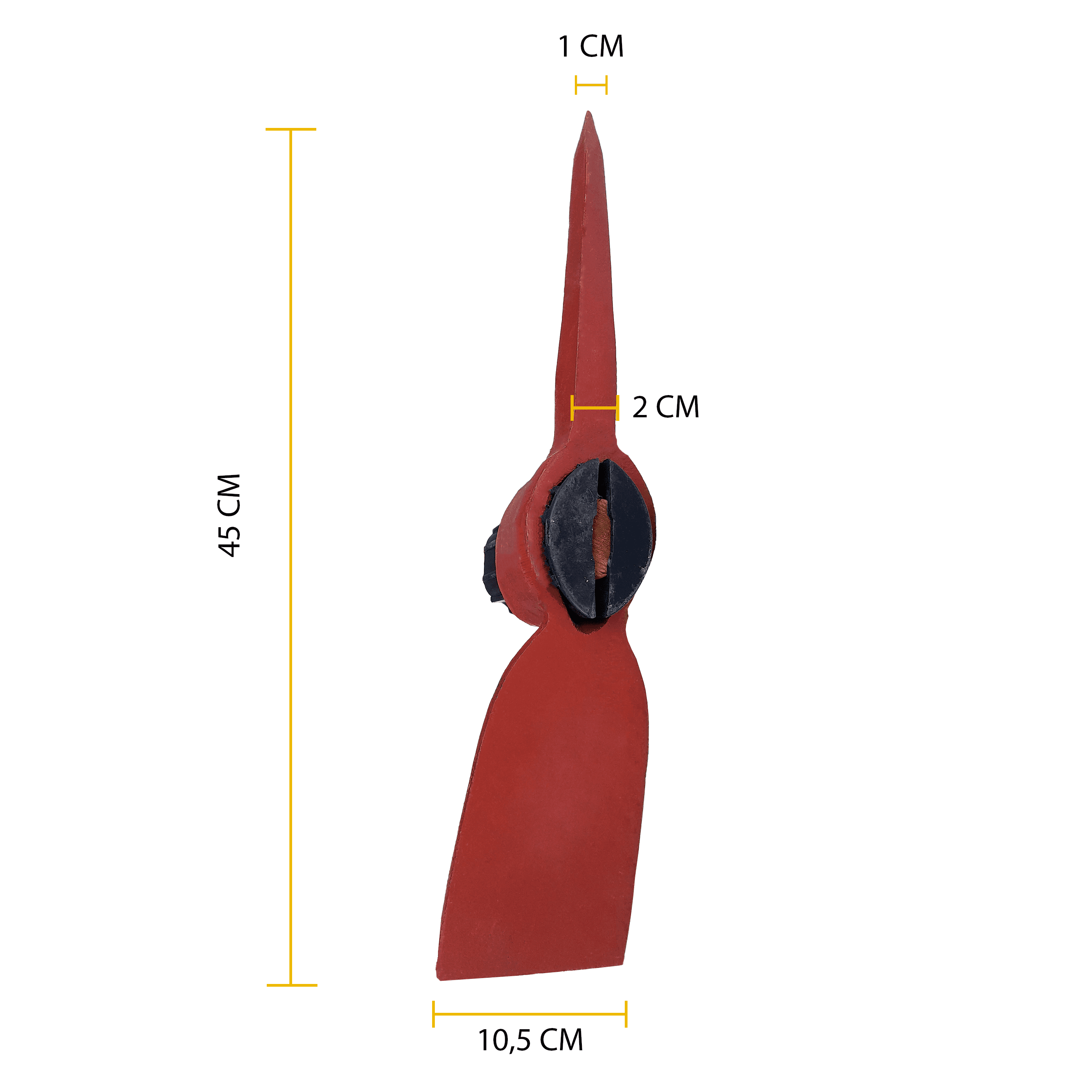 Picareta Alvião Forjado Tarza Com Cabo