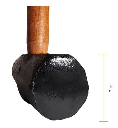 Marreta Forjada 5kg Tarza Com Cabo