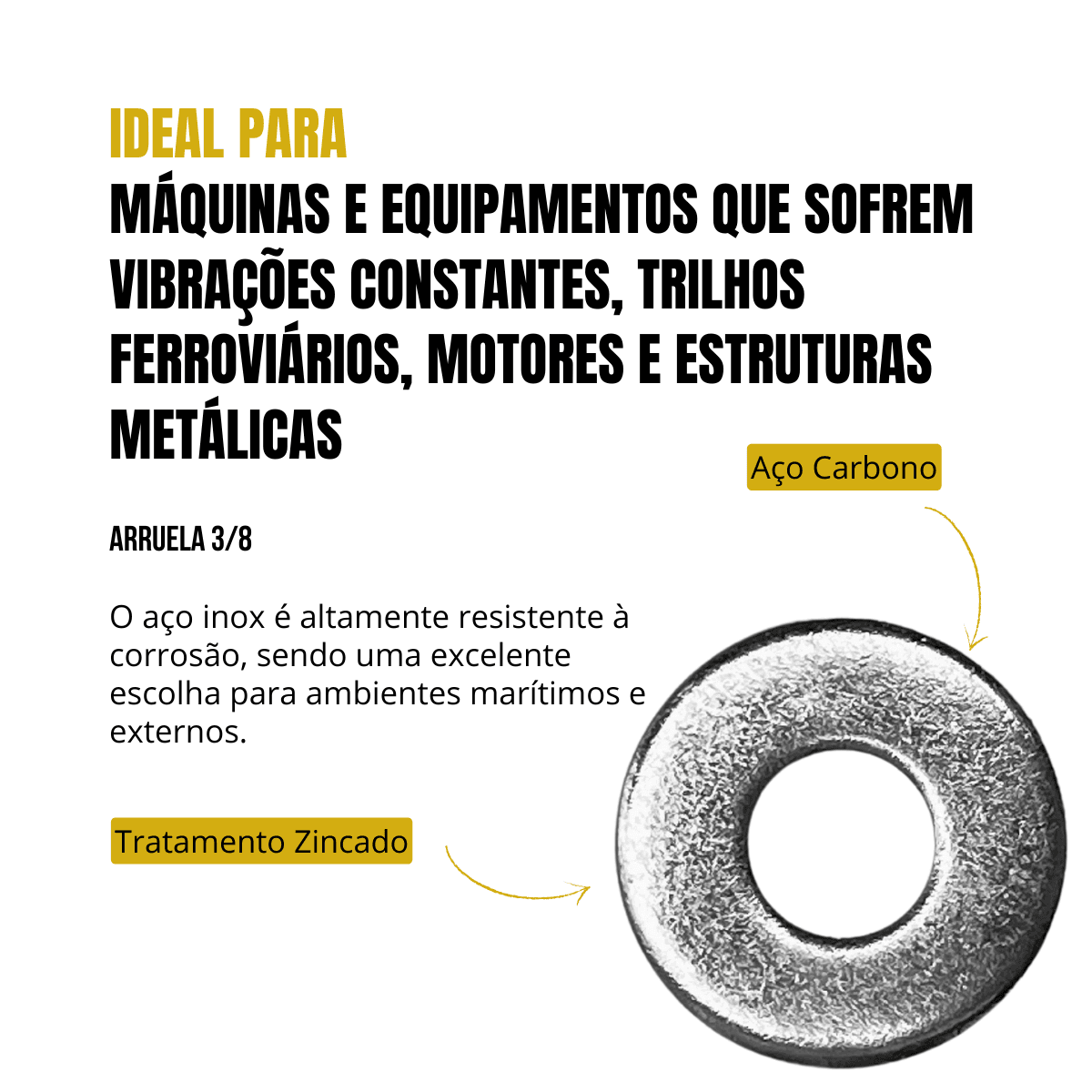 ARRUELA 3/8 TARZA