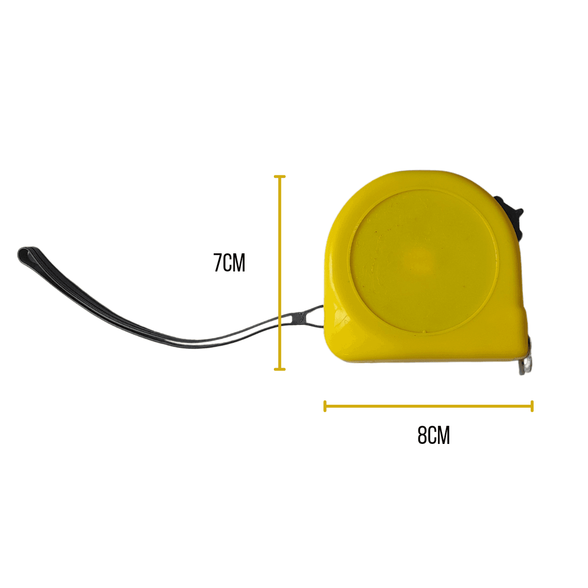 Trena Métrica Hobby 19mm X 5 Metros Trava Alça Freio Gancho