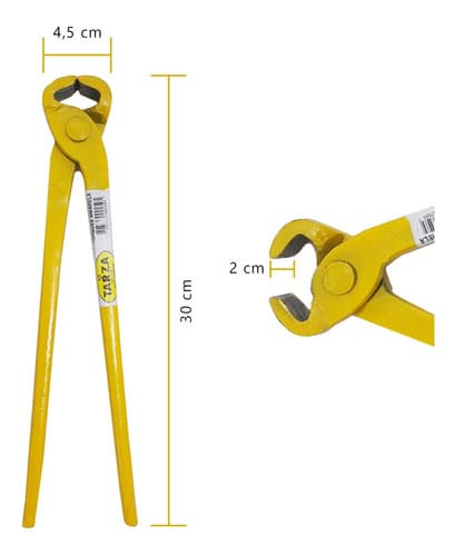 Torquês Torquesa Armador 12 Forjado Tarza amarelo P