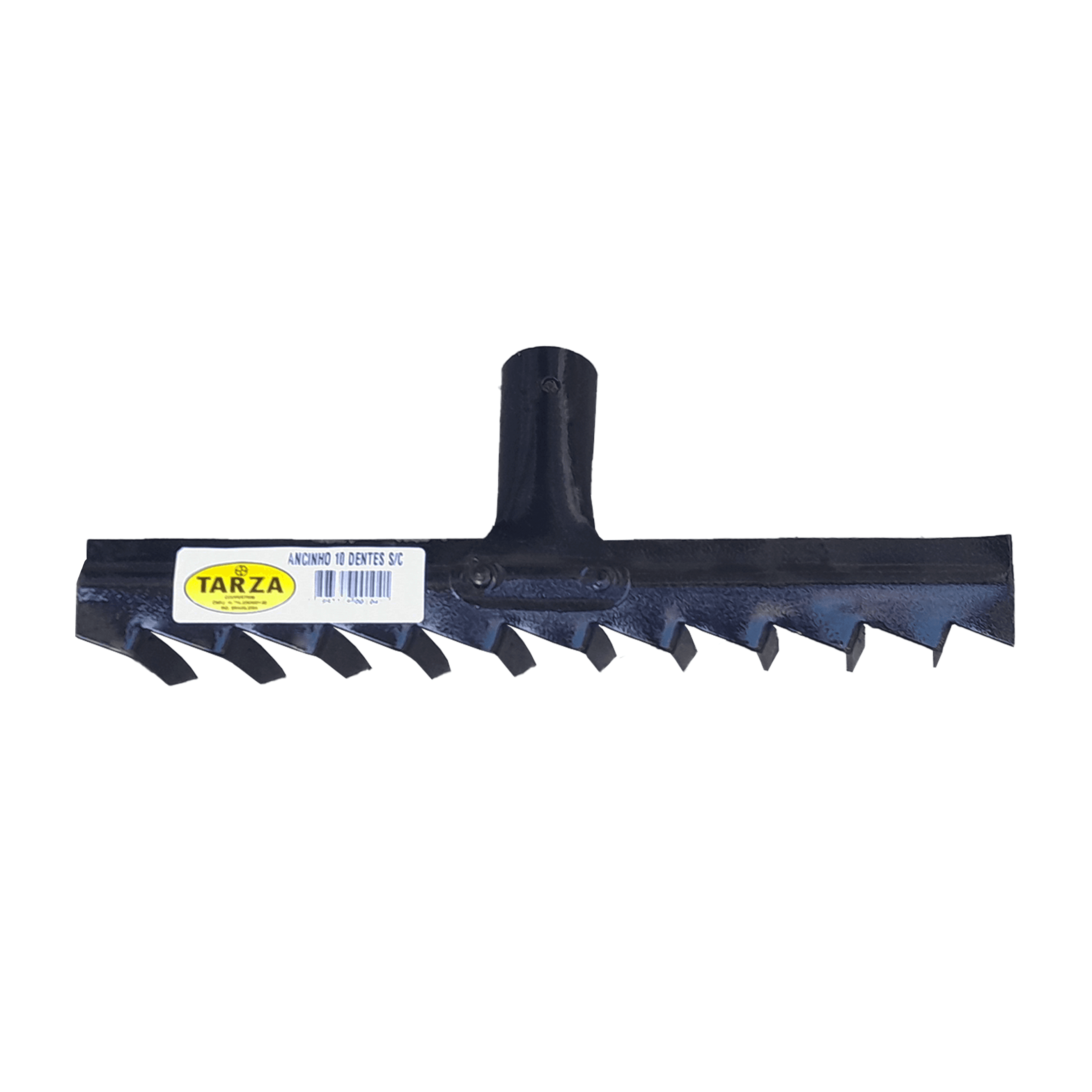 Ancinho 10 Dentes Sem Cabo