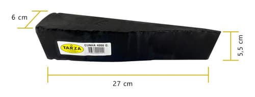 Marreta 2kg + Cunha 4kg Forjada Tarza Kit