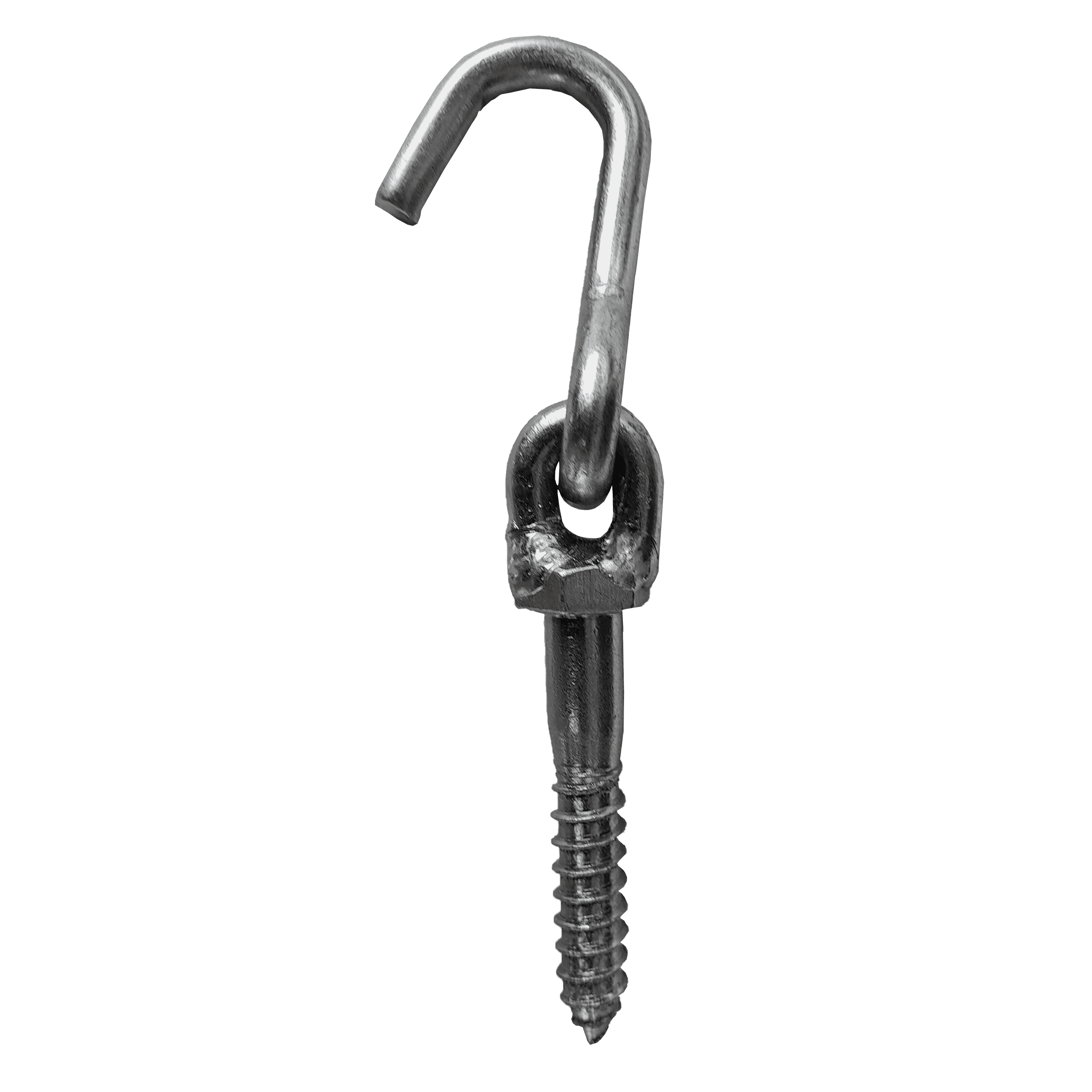 Gancho De Rede Rosca Rosquear Armador 150 Kg Tarza 2 Peças