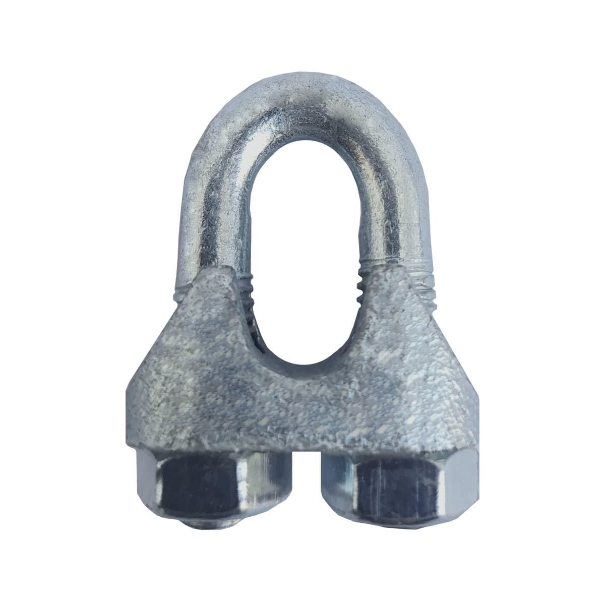 Grampo Clips P/ Cabo de Aço 3/8 Galvanizado
