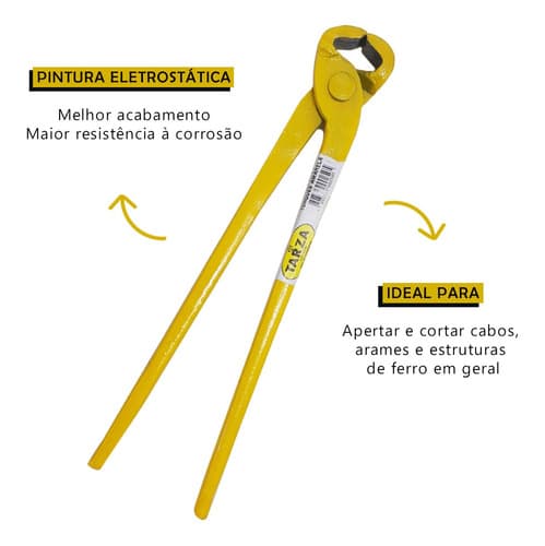 Torquês Torquesa Armador 12 Forjado Tarza amarelo P