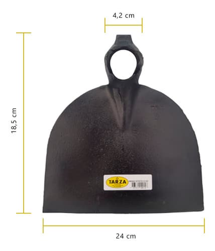 Enxada Estreita Forjada Tarza 2,5 Com Cabo