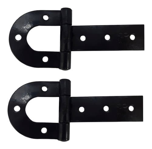 Par De Dobradiça Ferradura Forjada 250mm Tarza
