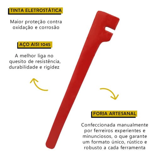 Chave Para Virar Ferro 1/4 Forjada Tarza