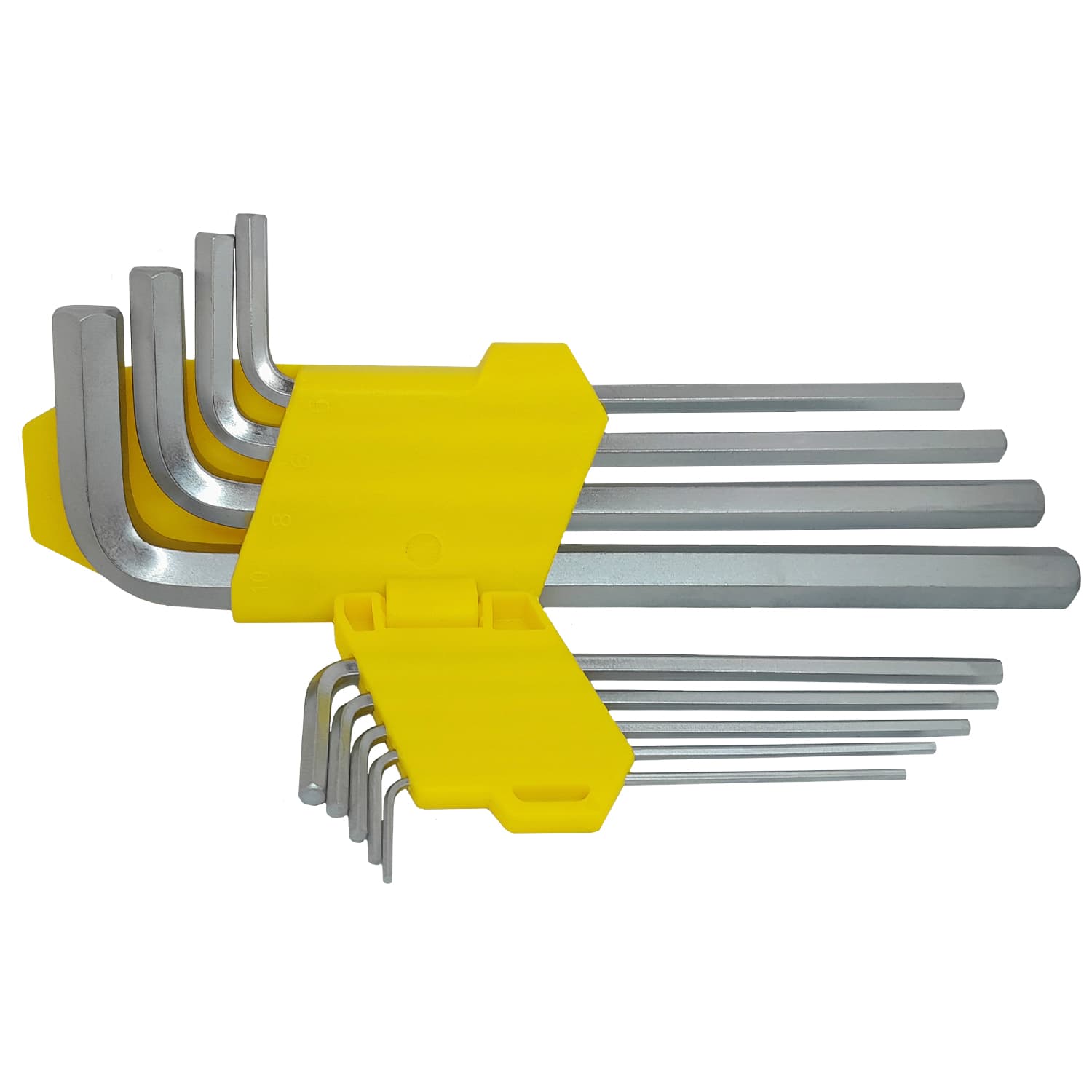 Jogo Chaves Allen Longa Hexagonal Abauladas 1.5 mm a 10 mm