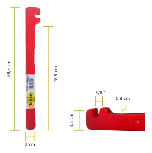 Chave De Virar Ferro Estribo 7 Variações Kit Especial 2x 1/2