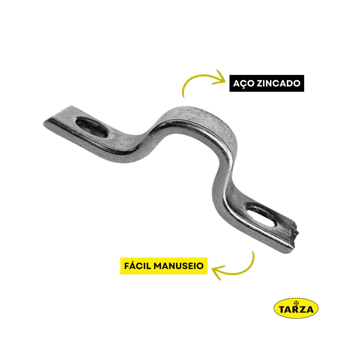 ENCAIXE CONTRA TRINCO ABRAÇADEIRA ALÇA PARA TRANCAS 3/8"