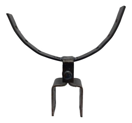 Dobradiça Para Porteira Mourão Forjada Tarza 80mm