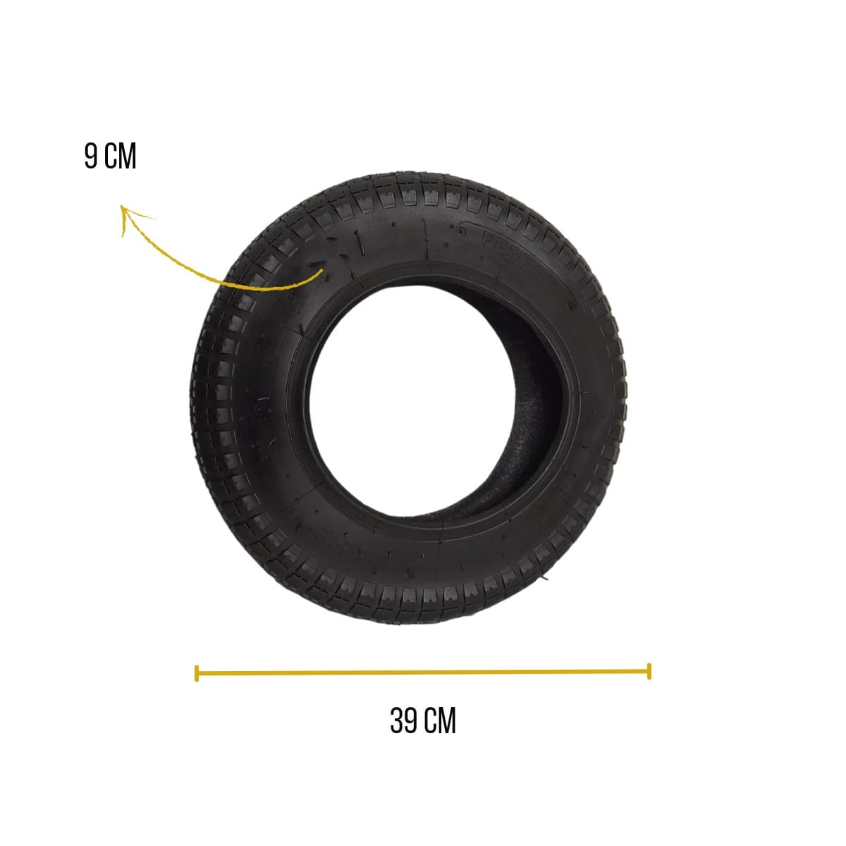 Pneu Para Carrinho De Mão 3.25 x 8