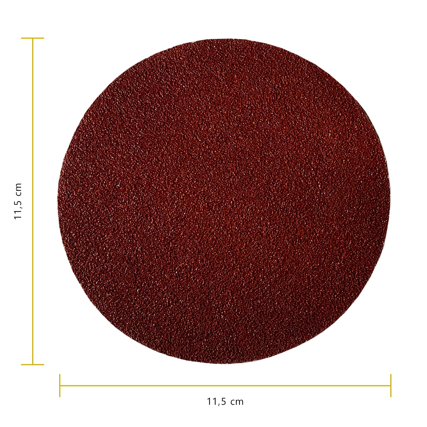 Disco De Lixa Velcro 115mm Grao 36 P/ Lixadeira