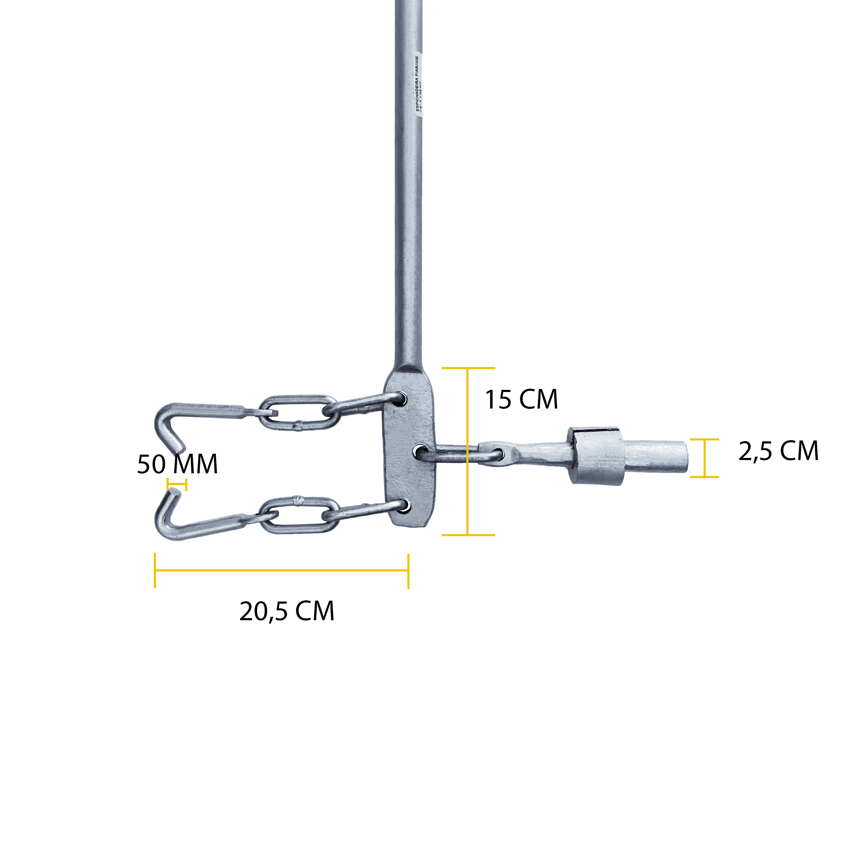 Esticador De Arame P/cerca  Máquina De Aramar 7/8" x 1 Metro
