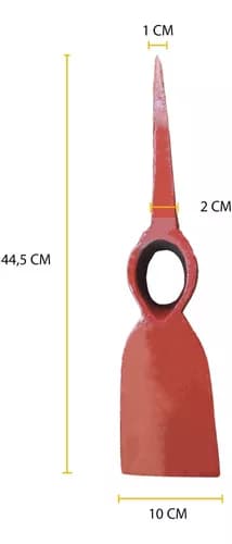 Picareta Alvião Forjado Tarza Sem Cabo