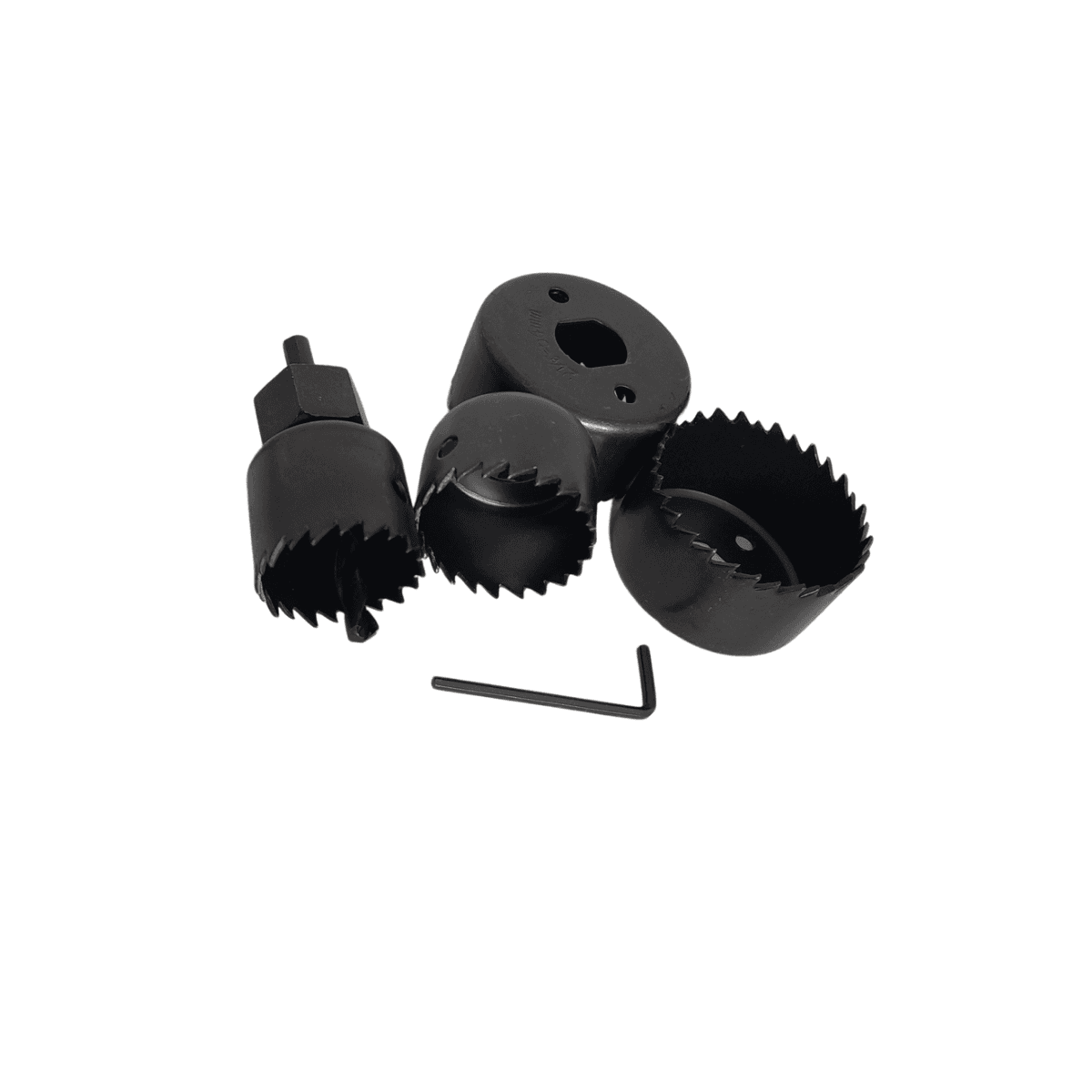 Jogo Serra Copo 6 Pçs Madeira Gesso PVC Plástico 32-54 mm