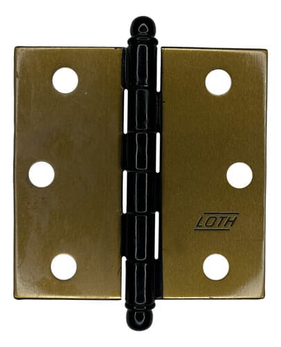 3 Un Dobradiça Flo Pino Bola 3 X 3cm Porta Janela + Parafuso
