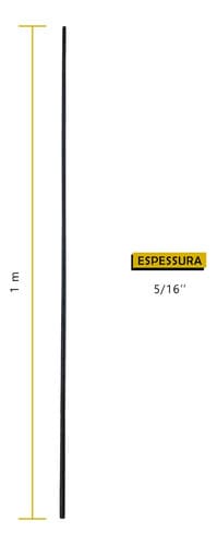 3un Barra Rosqueada 1/4 3un Barra Rosqueada 5/16 - Tarza