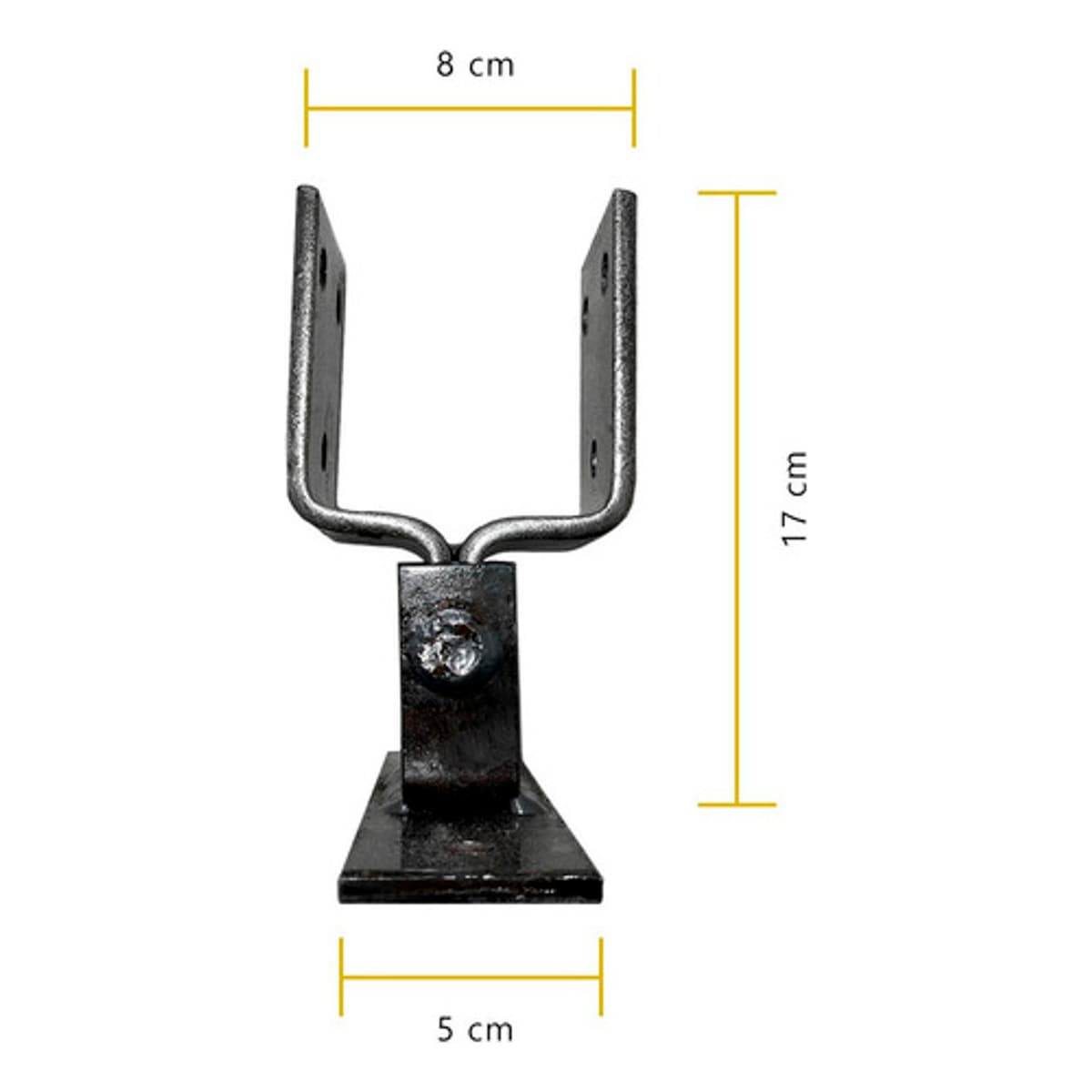 Dobradiça H  80cm Forjada Tarza Un