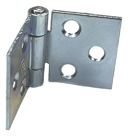 6 Un Dobradiça Quadrada Para Baú 1'' 2,5cm Loth Galvanizada