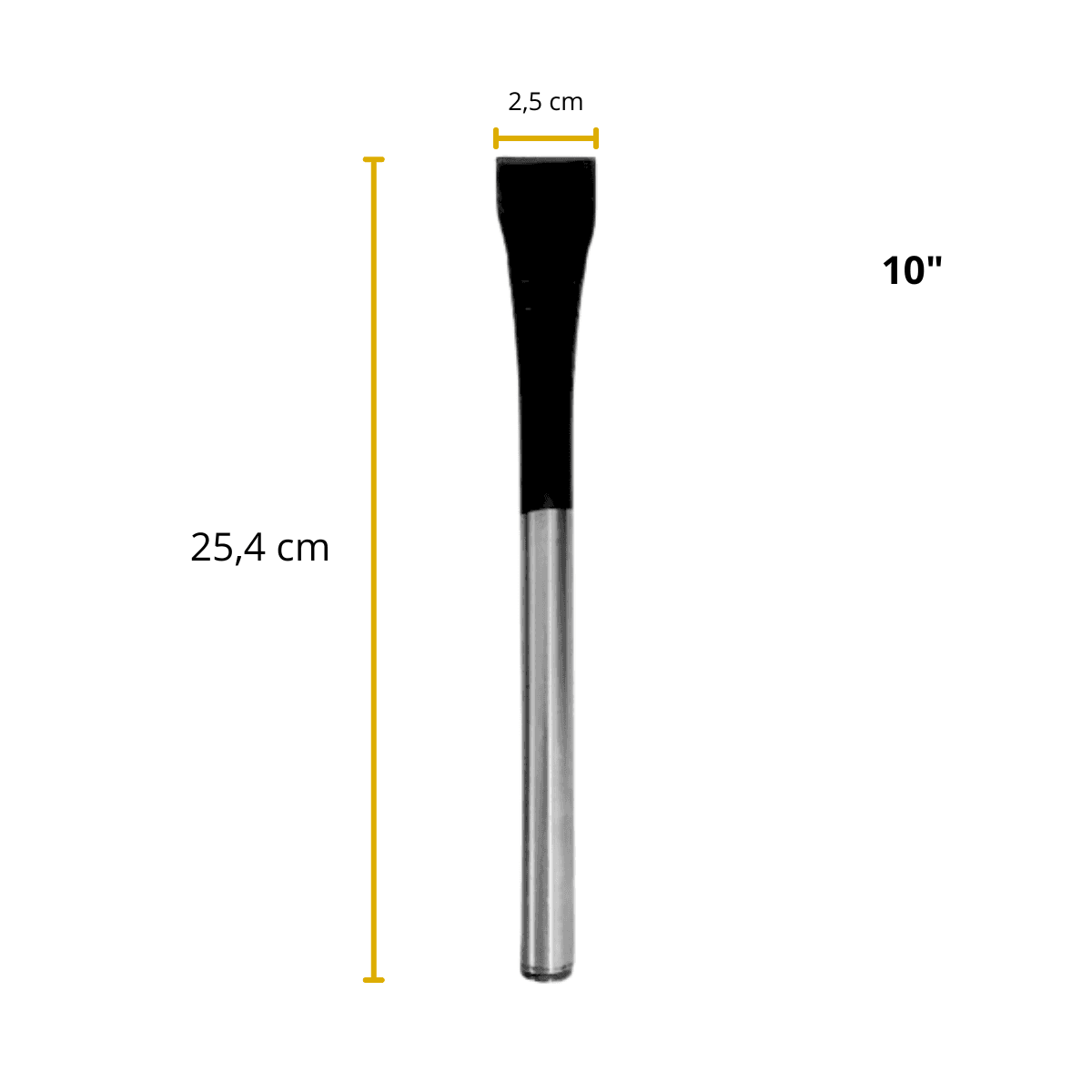 Talhadeira Cromada 10" Aço Forjado  TARZA