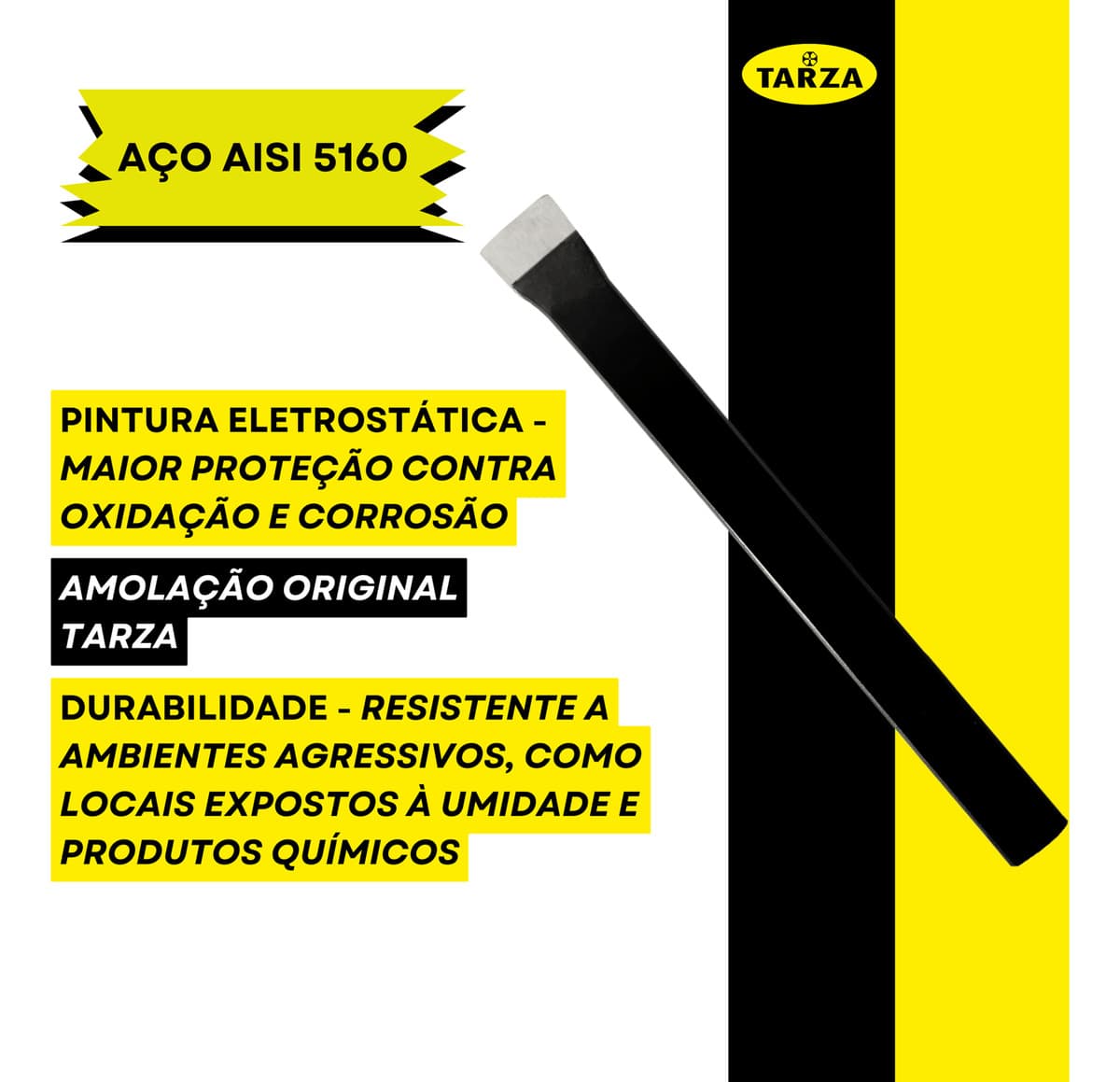 Talhadeira Chata 1/2" X 12 Aço