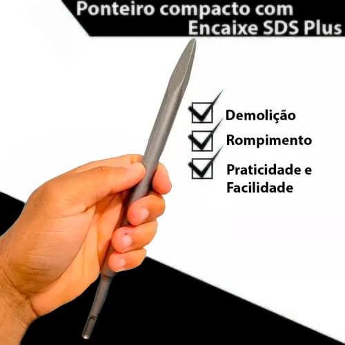 Ponteiro Para Marteletes Sds Plus 14 X 250mm