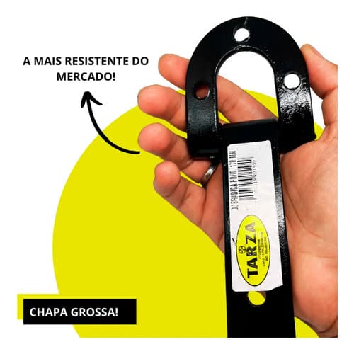 42u Dobradiça Ferradura 170mm Forjada Tarza