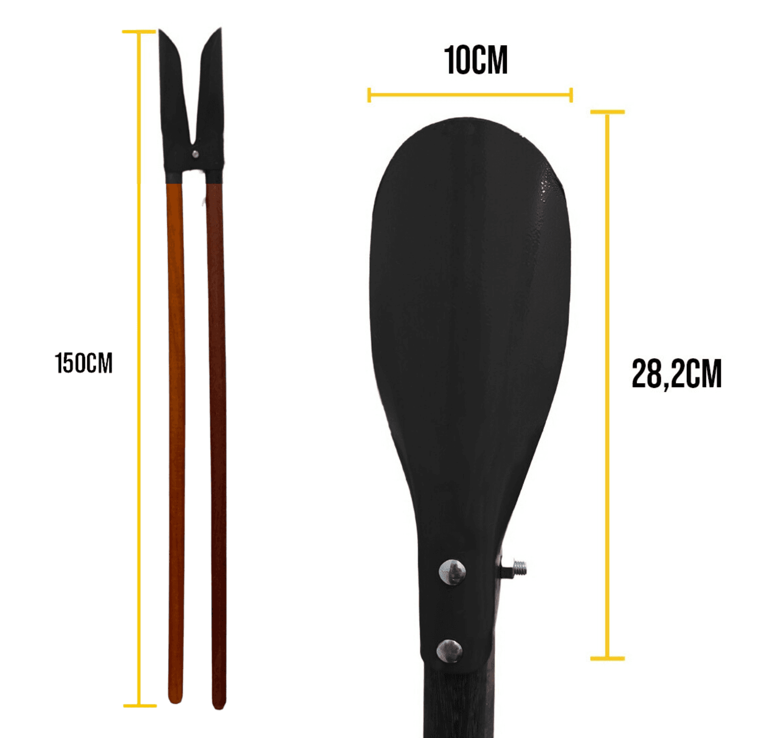 Cavadeira Articulada  Standart Com Cabo 120 Cm Forjada