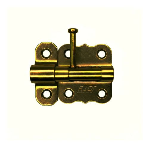 6 Un Tarjeta 1.5  Trinquinho Trinco Bicro Dourado-escuro