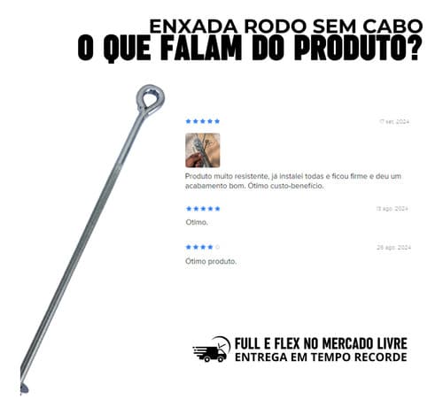 Esticador Para Cordoalha 3/8 X 35 Cm 4 Unidades Tarza