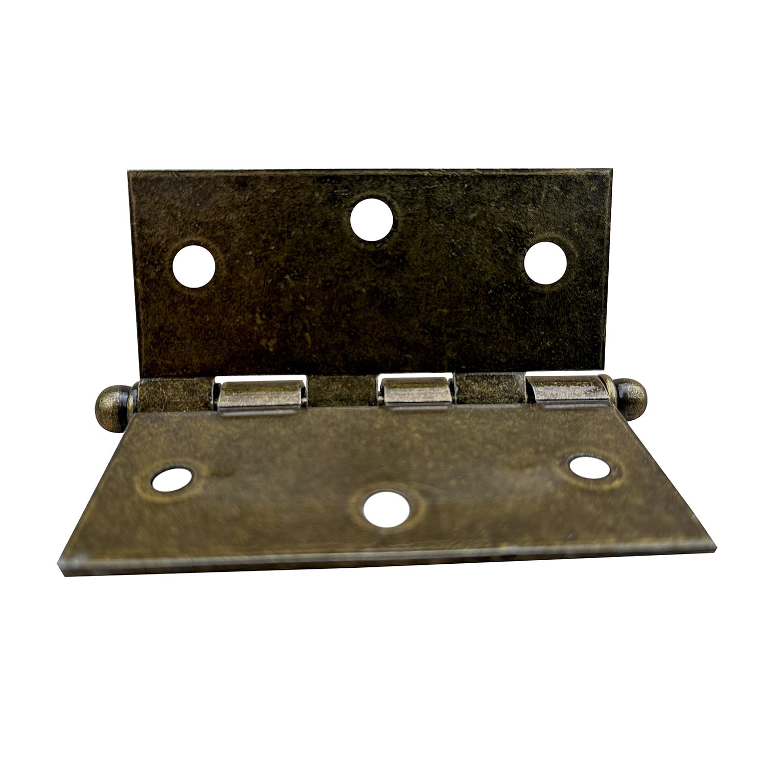 Dobradiça de Pino Bola 3" x 3 cm Real Ouro Velho