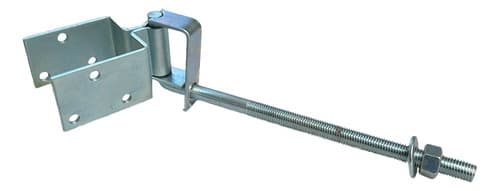 4 Dobradiça Boca Lobo Central 85mm Galvanizado De Porteira