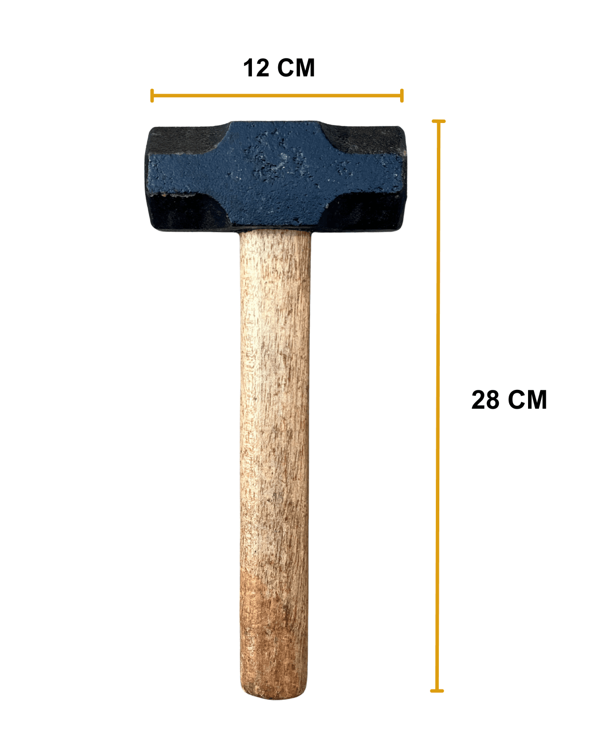 Marreta 1,5kg + Talhadeira 12  + Ponteiro 12 