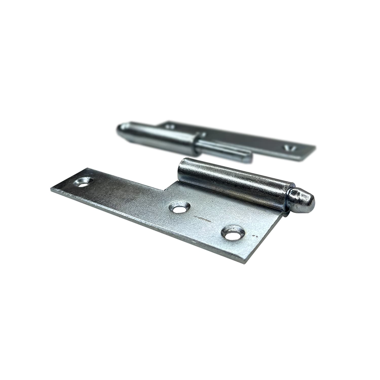 Dobradiça Hamburguesa Zincada 80mm Antiferrugem