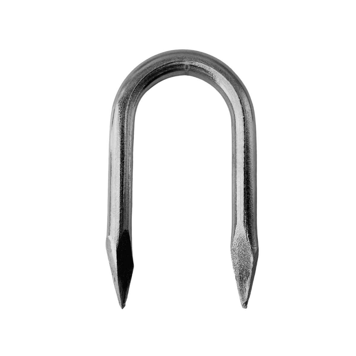 Grampo Tipo Batente U Zincado Porteira Porteira 1/2 X 13 Cm