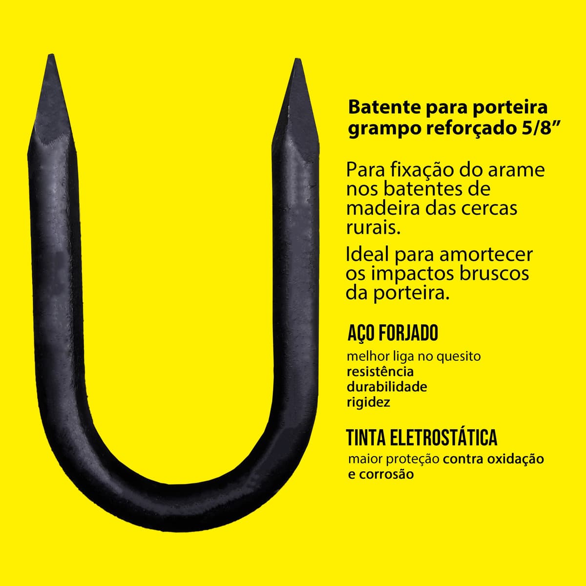 Batente 5/8 Para Porteira Tarza