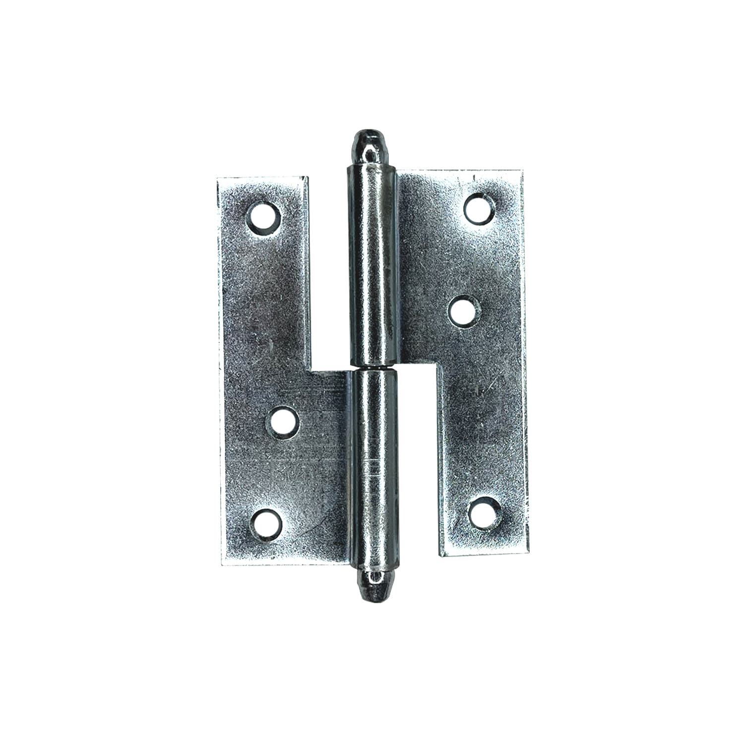 Dobradiça Hamburguesa Zincada 80mm Antiferrugem