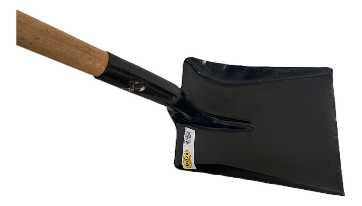 Pá Quadrada Nº3  Aço Forjado  Com Cabo Plástico TARZA
