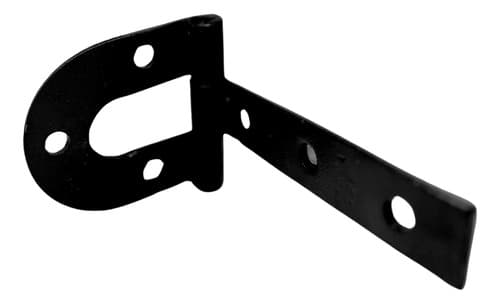 10 Un Dobradiça Ferradura 220mm Para Porteira Tarza