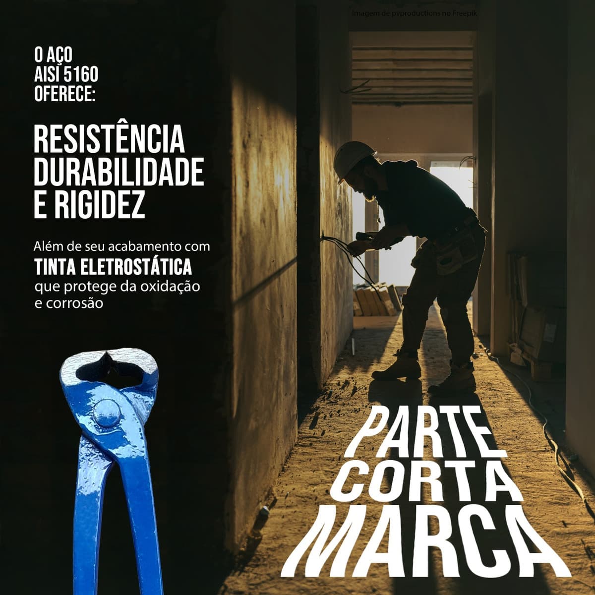 Torquês Torquesa Profissional Forjado Tarza