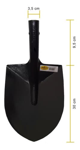Pá De Bico Forjada Nº2 Tarza Com Cabo y plastico