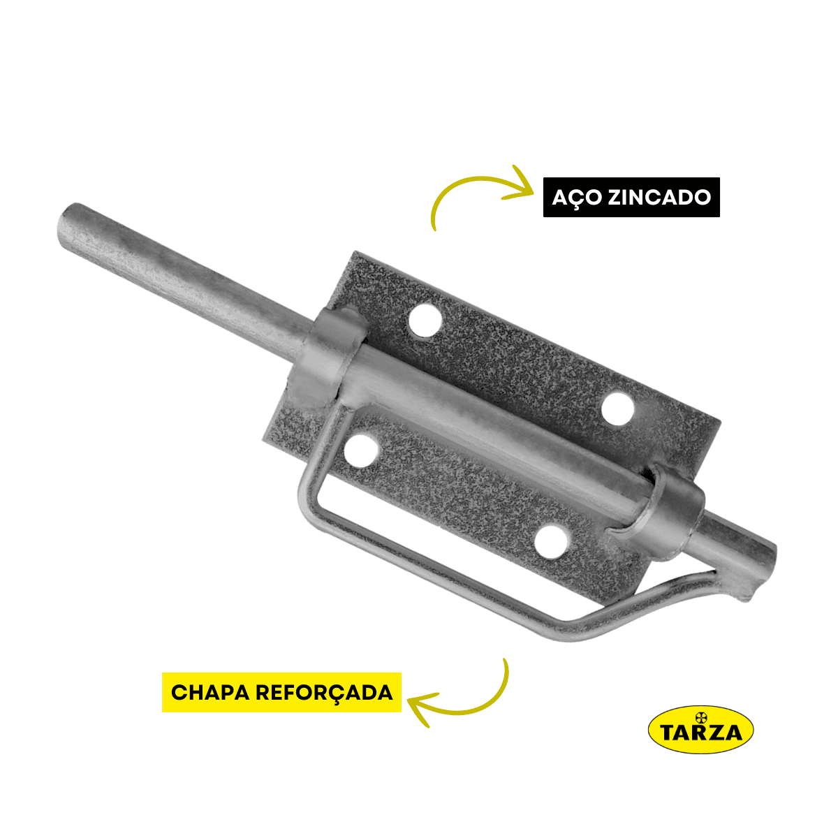 TRANCA SALVA VIDAS + ENCAIXE CONTRA TRINCO ABRAÇADEIRA  5/8"