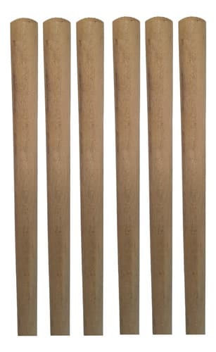 6 Cabos Para Rastelo Ancinho 150cm Madeira Angelim