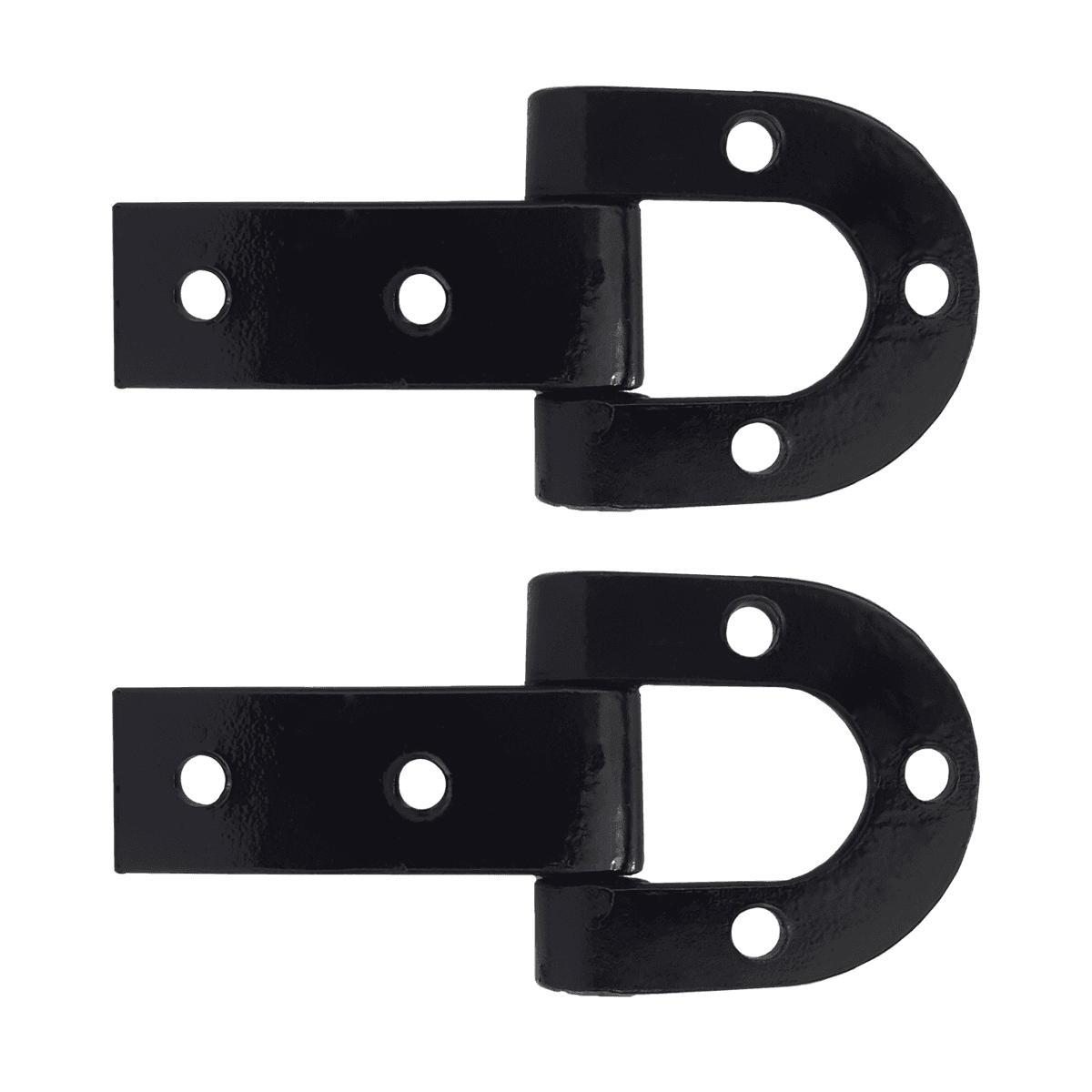Par De Dobradiça De Porteira Ferradura Forjada 140mm Tarza
