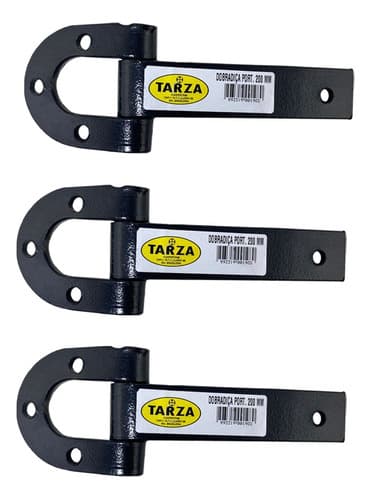 3 Un Dobradiça De Porteira Ferradura Forjada 200mm Tarza
