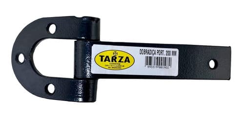 Dobradiça Para Porteira Ferradura Forjada 200mm Tarza